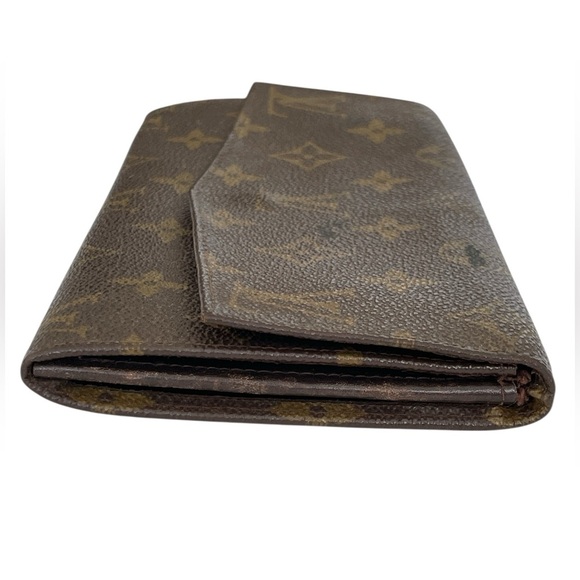 Louis Vuitton Classic Brown Monogram Wallet w COA - Picture 6 of 12